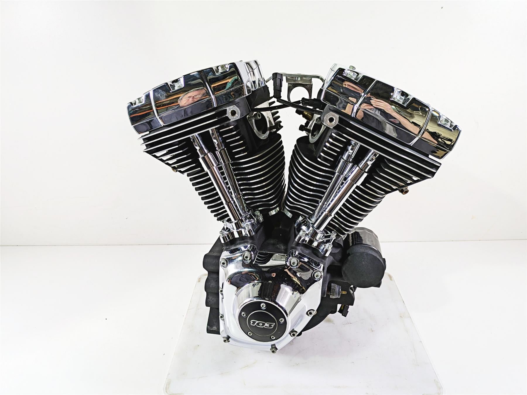 2014 Harley FXDL Dyna Low Rider Running 103ci Engine Motor 27k - Video 16200242
