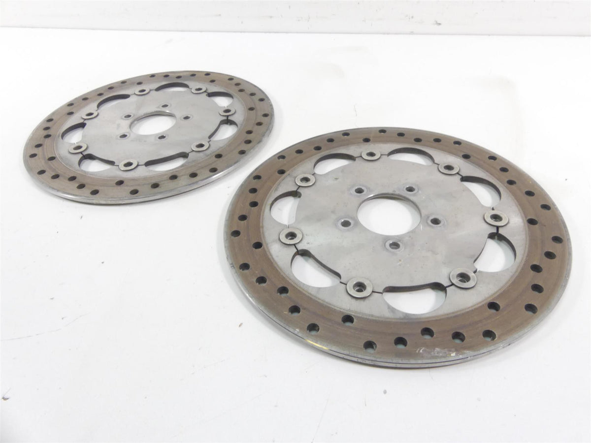 2014 Harley Dyna FXDF Fat Bob Front Brake Rotor Disc Set 46717-10 {{ shop.shopifyCountryName }} - Mototech271