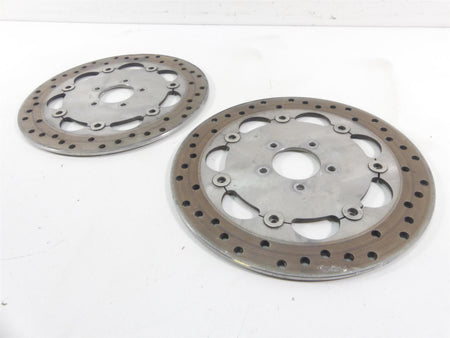 2014 Harley Dyna FXDF Fat Bob Front Brake Rotor Disc Set 46717-10 {{ shop.shopifyCountryName }} - Mototech271