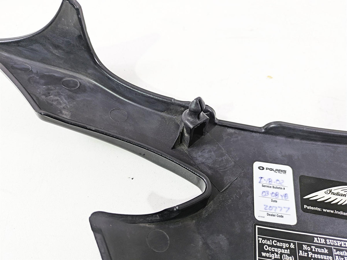 2017 Indian Chieftain Limited Left Upper Side Cover Fairing - Black 5450242 {{ shop.shopifyCountryName }} - Mototech271