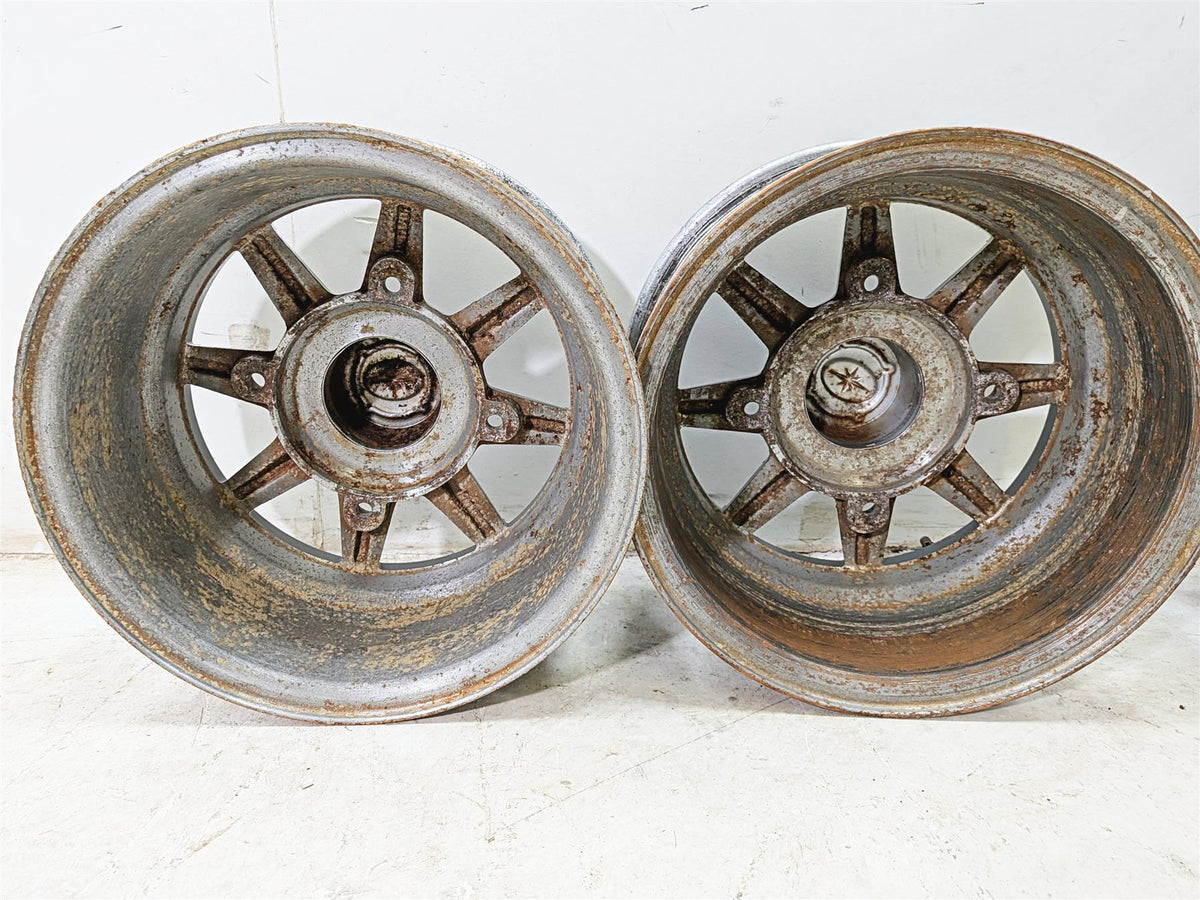 2012 Polaris Ranger 800 XP 12x6 12x8 Cast Front Rear Wheel Rim Set 1521106 {{ shop.shopifyCountryName }} - Mototech271