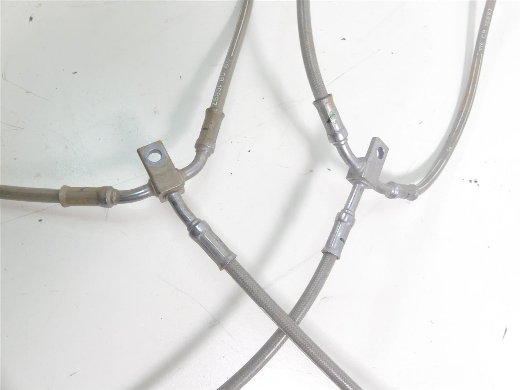 2017 Can Am Maverick X3 XDS Turbo R Front Rear Brake Line Hose Set 705601493 {{ shop.shopifyCountryName }} - Mototech271