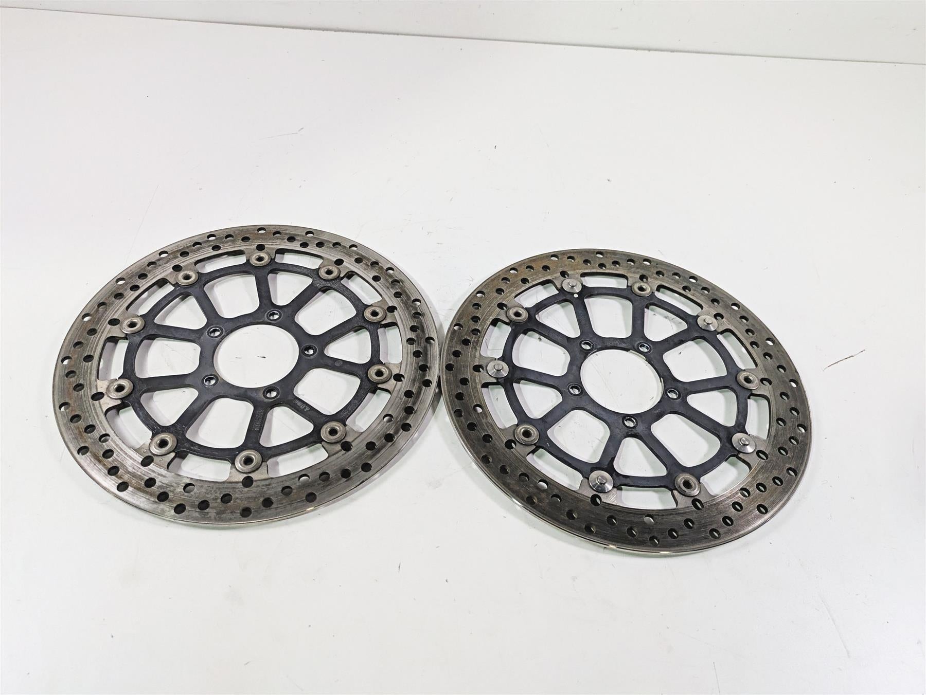 2012 Ducati Streetfighter 848 Front Brake Rotor Disc Set 49241011A 49241191A {{ shop.shopifyCountryName }} - Mototech271