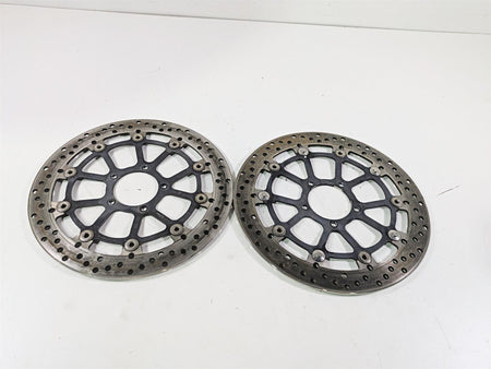 2012 Ducati Streetfighter 848 Front Brake Rotor Disc Set 49241011A 49241191A {{ shop.shopifyCountryName }} - Mototech271