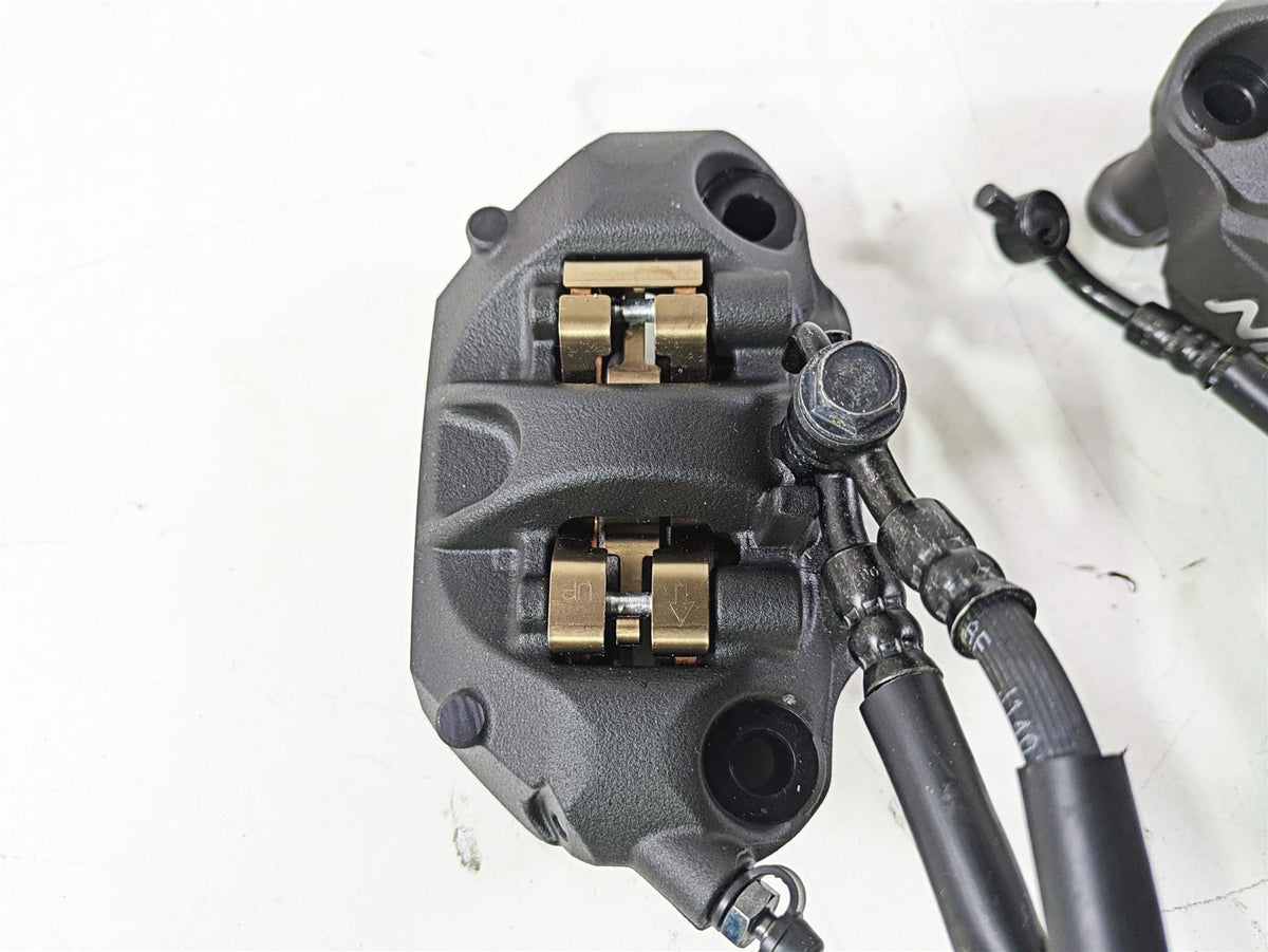 2024 Kawasaki ZX6R ZX636 Ninja Nissin Front Brake Caliper Set 40mi 43080-0111-DJ {{ shop.shopifyCountryName }} - Mototech271