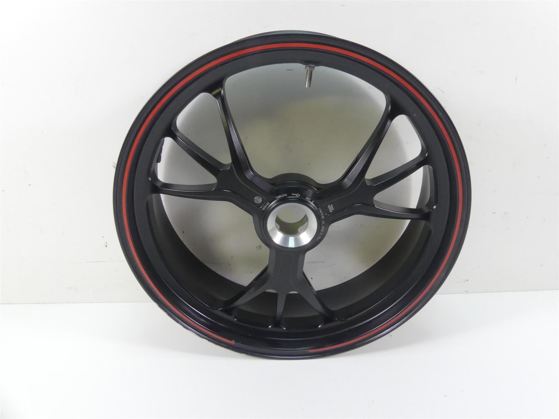2014 Ducati Hypermotard 821 SP Rear 17x5.5 Marchesini Wheel Rim 50121651AB {{ shop.shopifyCountryName }} - Mototech271