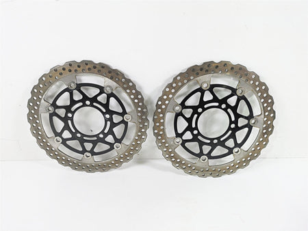 2020 Kawasaki ZX6R ZX636 Ninja Front Brake Disc Rotor Set 41080-0590-5C {{ shop.shopifyCountryName }} - Mototech271