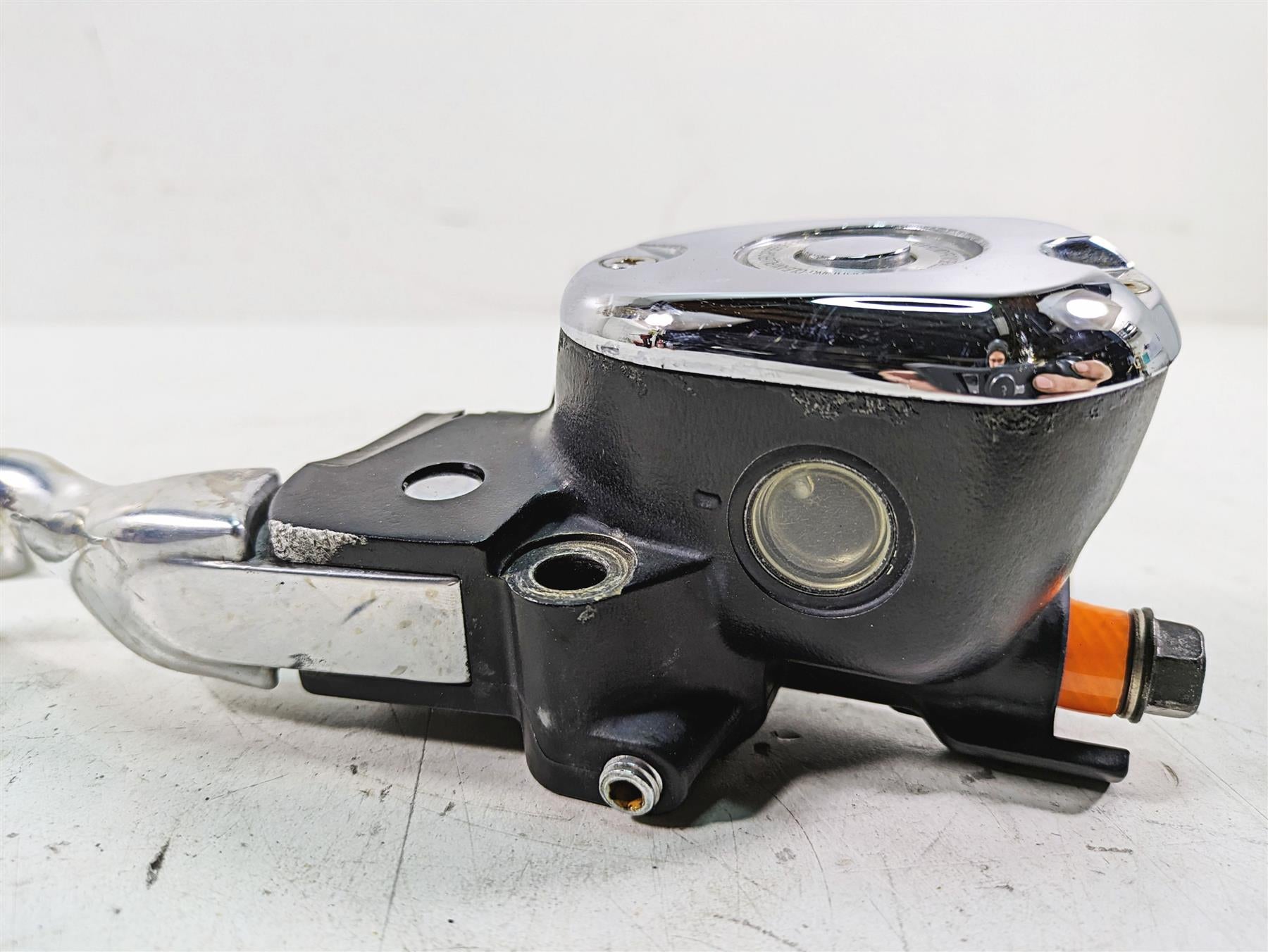 2007 Harley Sportster XL1200 C Front Brake Master Cylinder + Lever 45146-07 {{ shop.shopifyCountryName }} - Mototech271