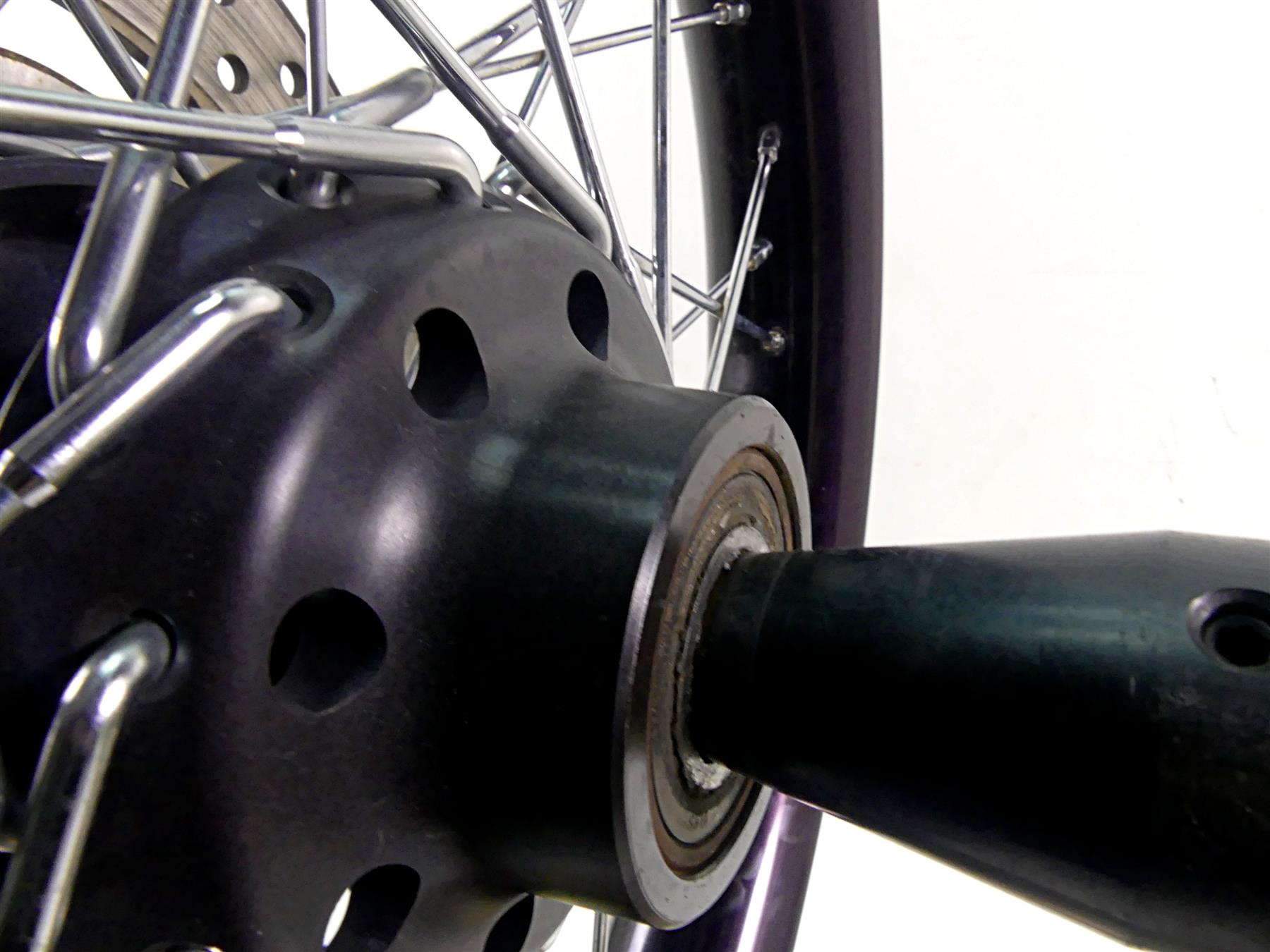 2011 Harley Softail FXS Blackline Straight 21x2.15 Front Spoke Wheel 55038-11 {{ shop.shopifyCountryName }} - Mototech271