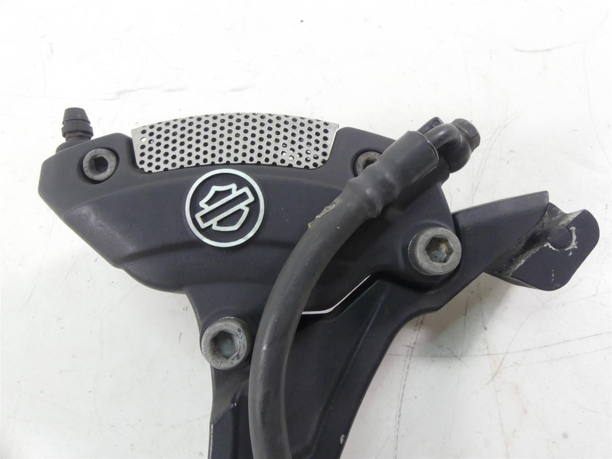 2013 Harley VRSCF Muscle V-Rod Rear Brembo Brake Caliper + Line 43050-08 {{ shop.shopifyCountryName }} - Mototech271