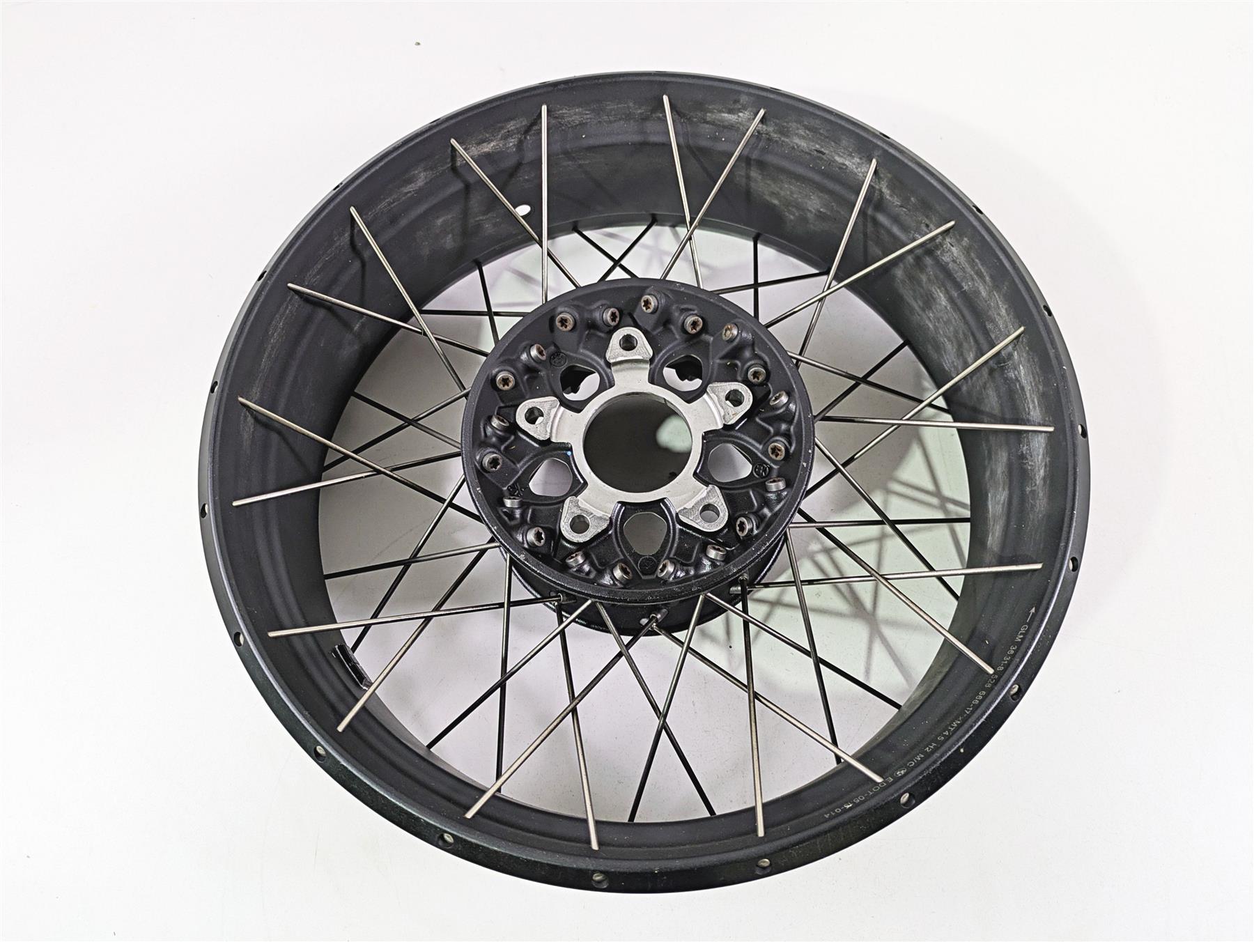 2017 BMW R1200 GS K50 Straight 17x4.5 Rear Wheel Spoke Rim 36318526651 {{ shop.shopifyCountryName }} - Mototech271