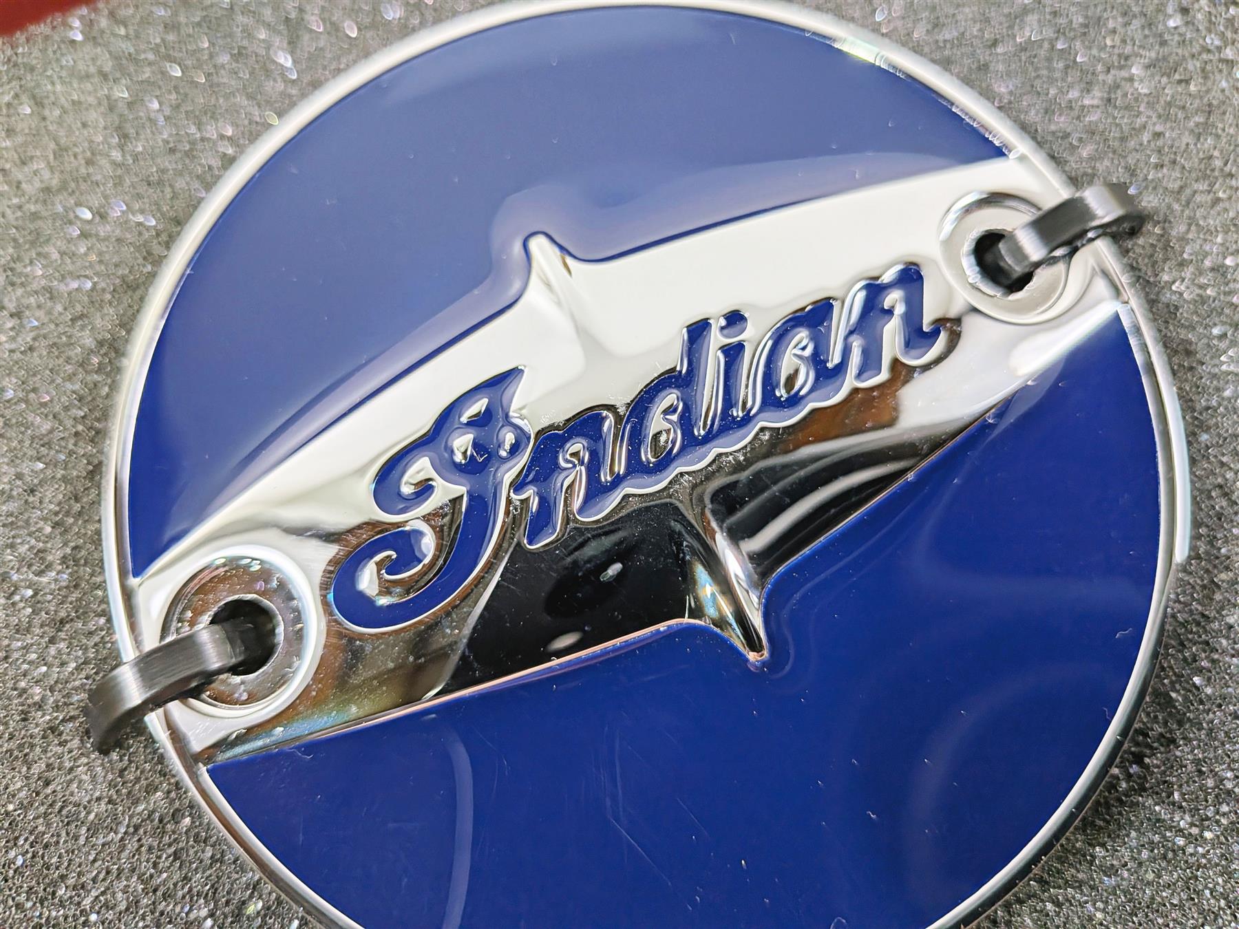 2015 Indian Chieftain Pinacle Cam Cover Springfield Blue + Original Box 2879564-Mototech271