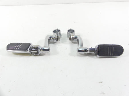 2012 Harley Touring FLHX Street Glide Adjustable Chrome Highway Foot Peg Set {{ shop.shopifyCountryName }} - Mototech271