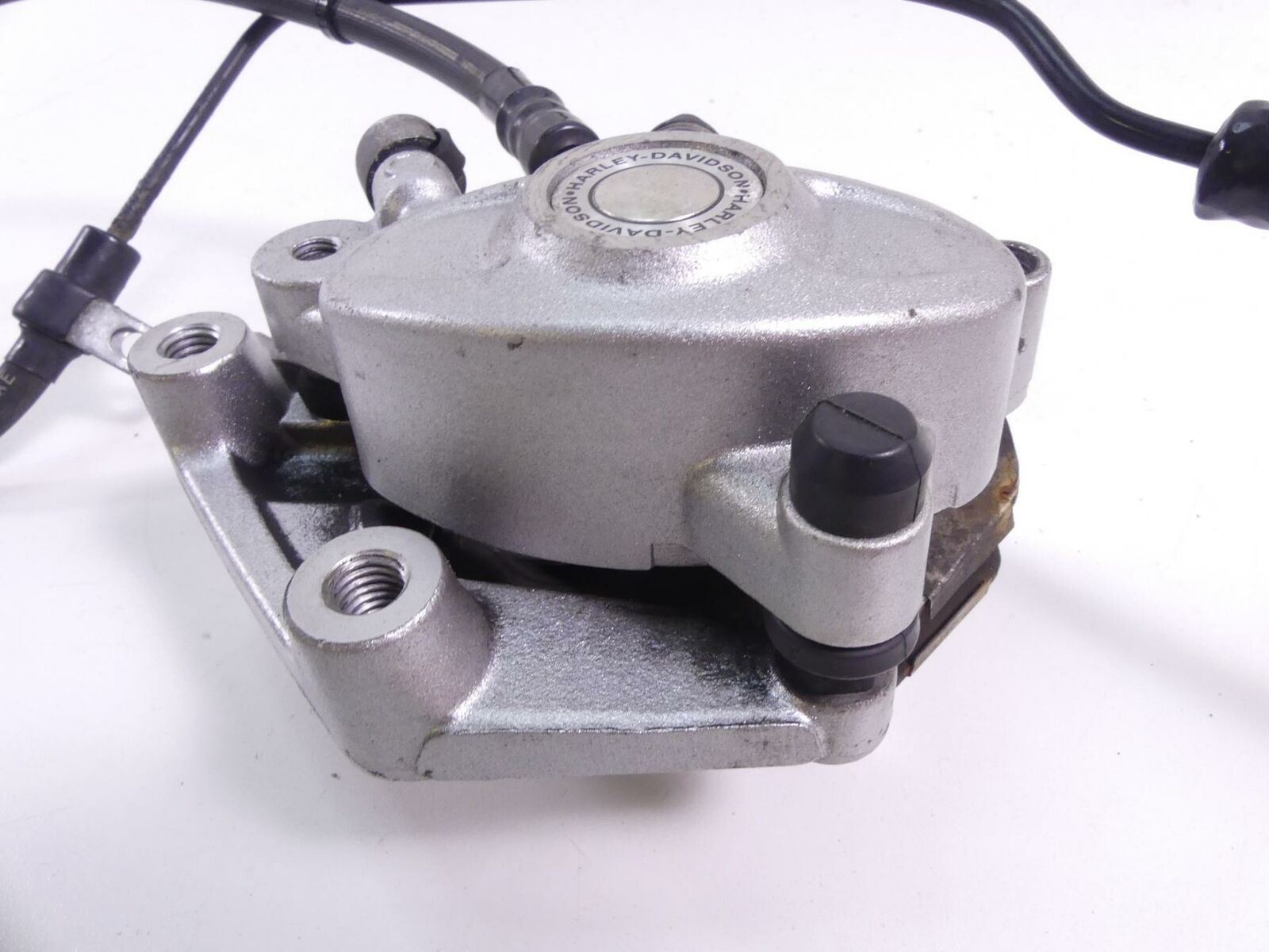 2006 Harley Sportster XL1200 C Front Brake Caliper & Line Set 44121-04A {{ shop.shopifyCountryName }} - Mototech271
