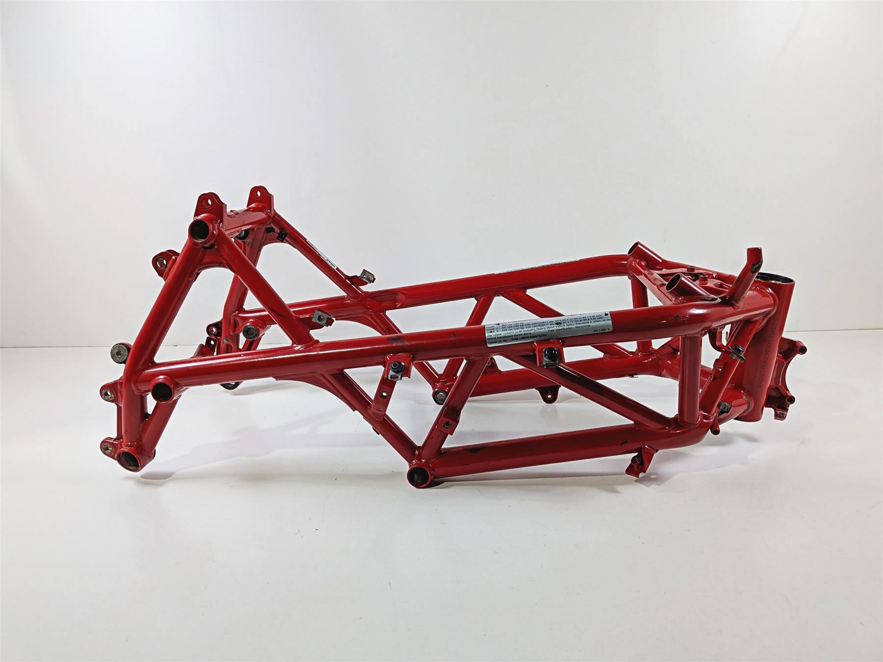 2008 Ducati 1098 SBK Bent Main Frame Chassis With Clean Texas Title - Read 47011871-Mototech271