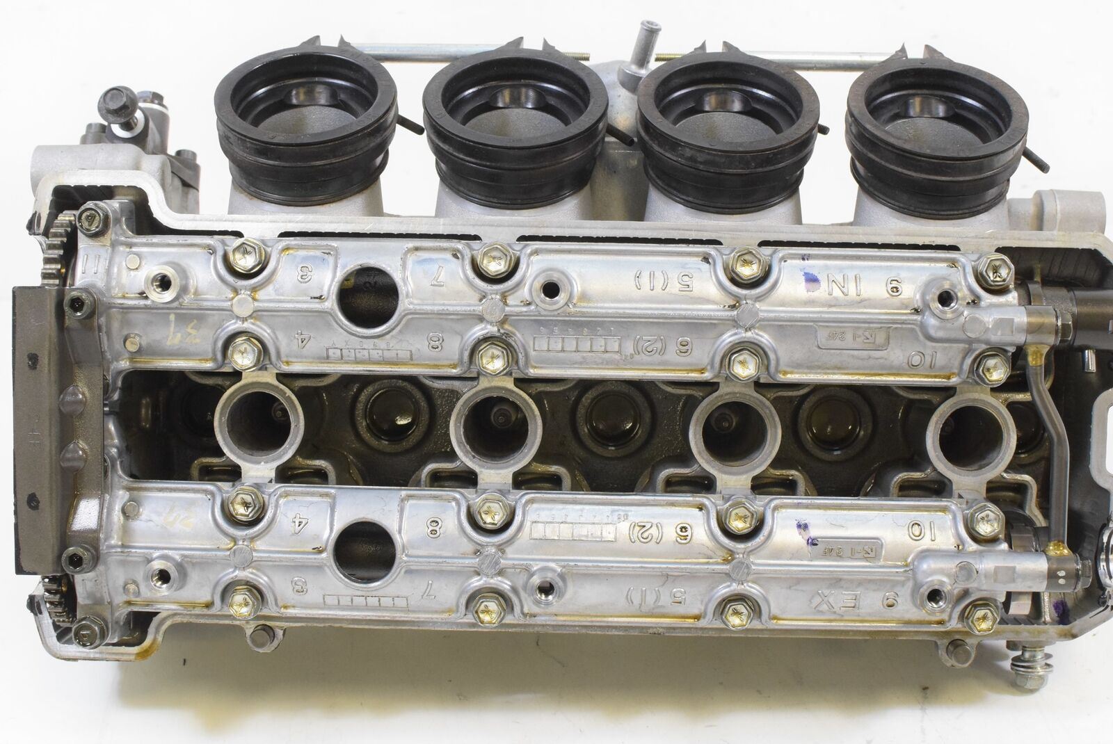 2005 Suzuki GSX1300 R Hayabusa Perfect Cylinderhead Cylinder Head 18K 11100-24F0 {{ shop.shopifyCountryName }} - Mototech271