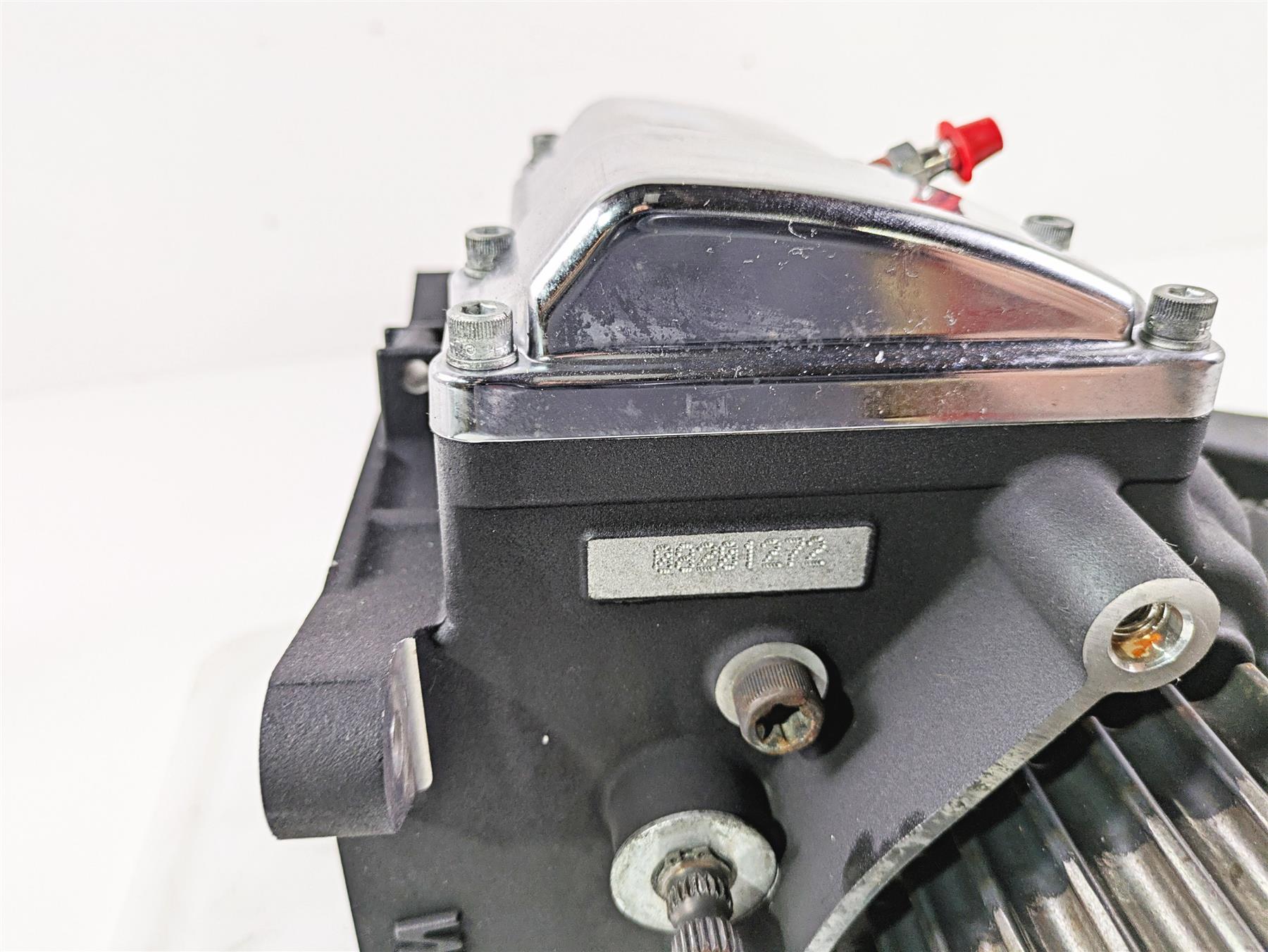 2008 Harley FXCWC Softail Rocker 6-Speed Transmission Gear Box 33026-08A {{ shop.shopifyCountryName }} - Mototech271