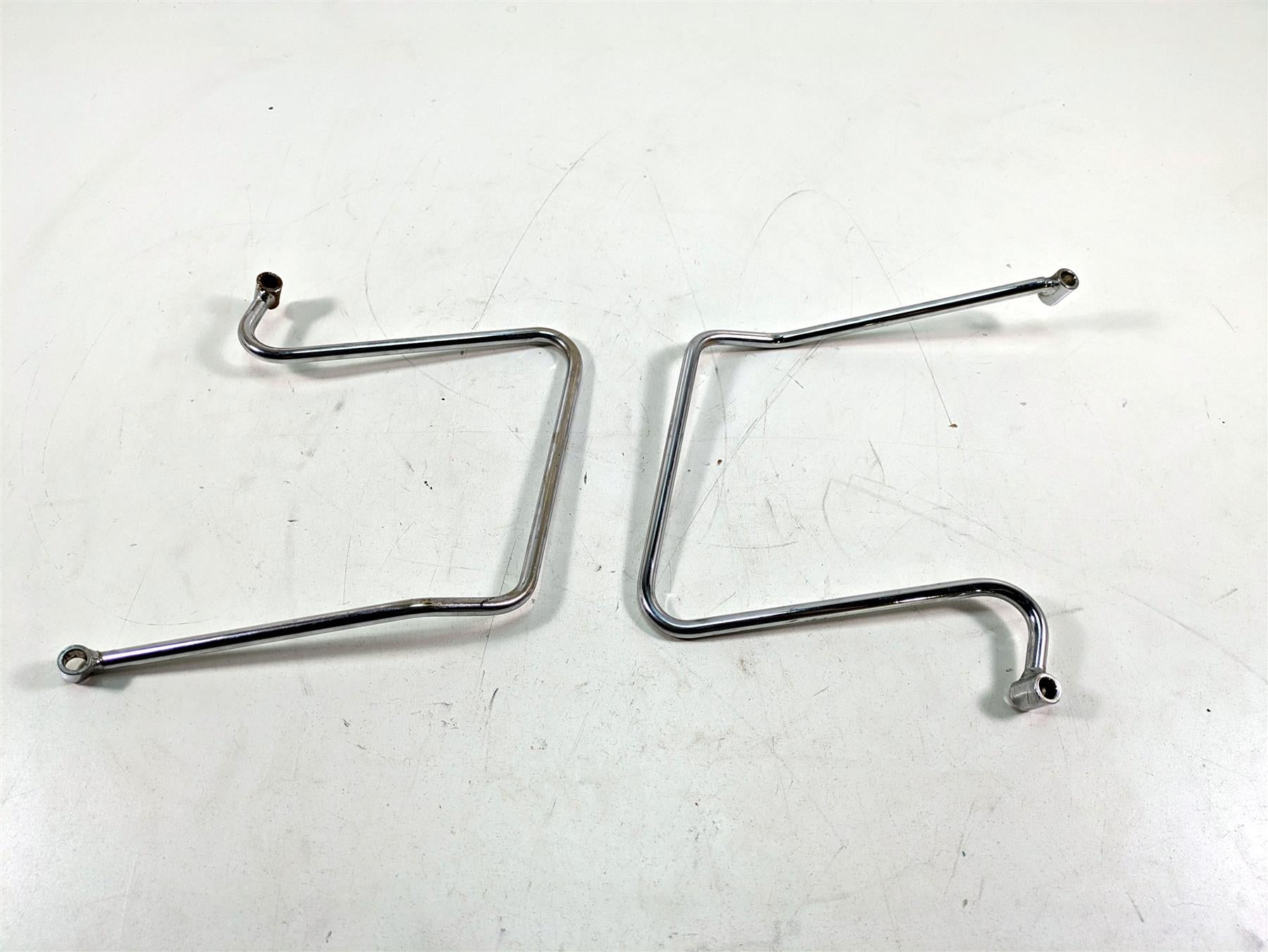 2000 Harley Dyna FXDL Low Rider Rear Saddlebag Rail Holder Mount Set {{ shop.shopifyCountryName }} - Mototech271