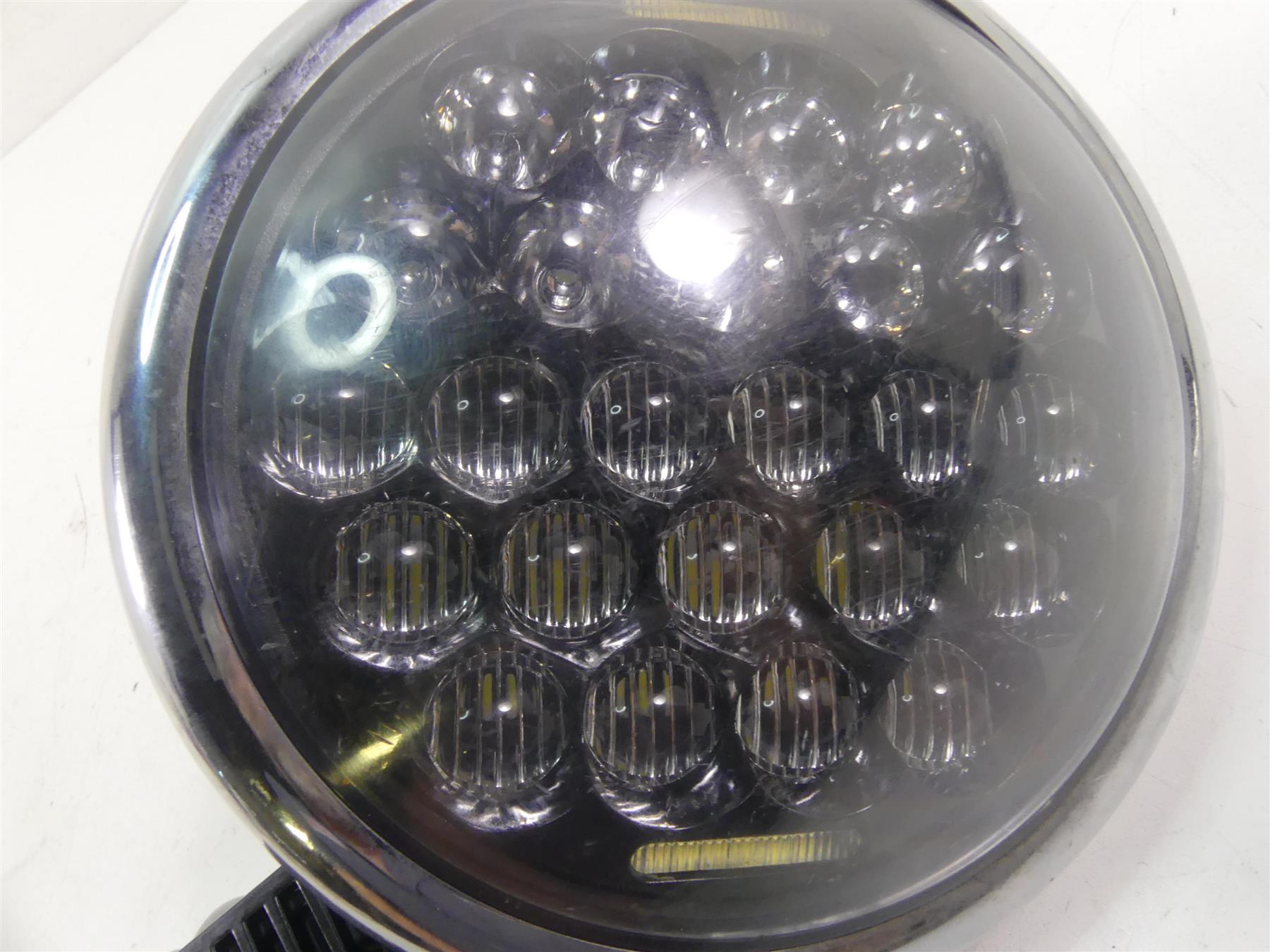 2004 Harley FXDWGI Dyna Wide Glide MoonsMC Led Headlight + Led Bar {{ shop.shopifyCountryName }} - Mototech271