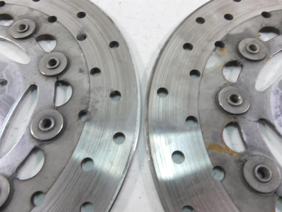 2005 Harley Touring CVO FLHTCSE Electra Glide Front Brake Rotor Discs 44365-00 {{ shop.shopifyCountryName }} - Mototech271