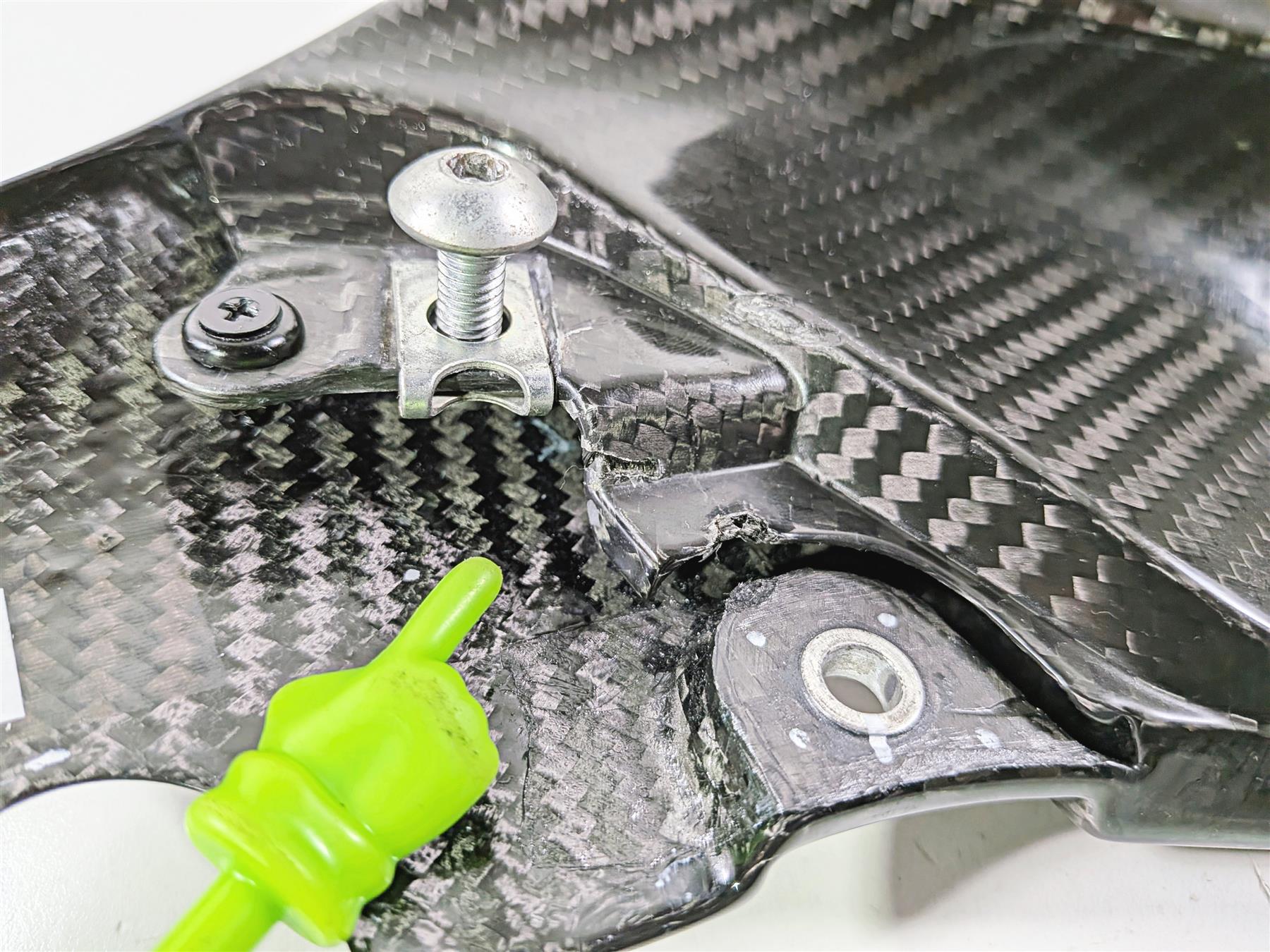 2022 Yamaha YZF R1 R1M RN65 Rear Right Tail Carbon Cover Fairing B4S-21721-00-00-Mototech271