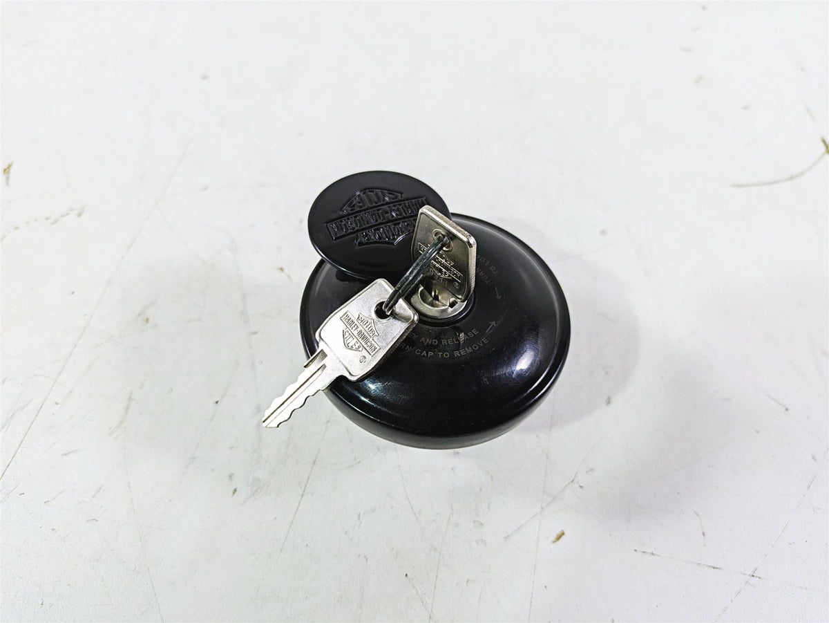 2018 Harley Softail FXFBS Fat Bob Fuel Tank Gas Cap + Key Set 61100124A {{ shop.shopifyCountryName }} - Mototech271