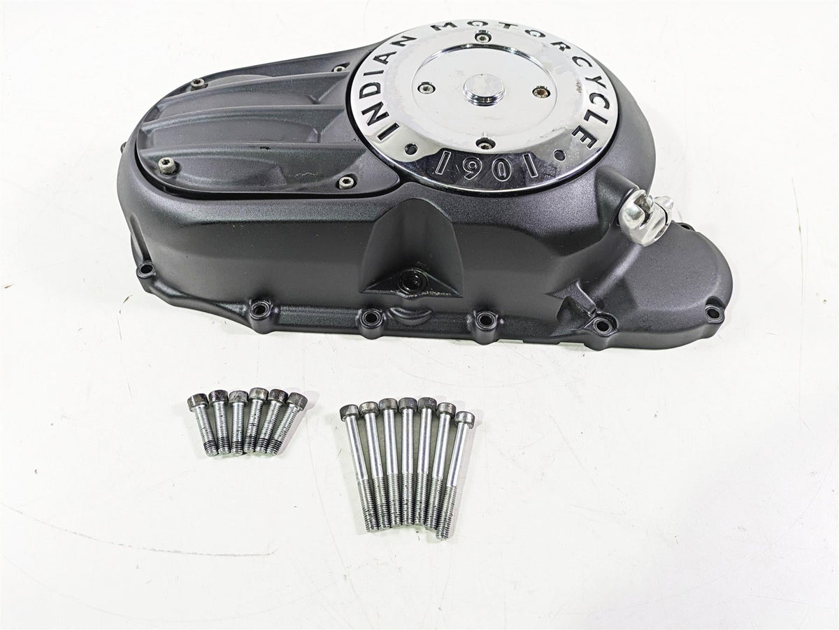 2018 Indian Chieftain Limited Primary Drive Clutch Engine Cover 1205125-521 {{ shop.shopifyCountryName }} - Mototech271