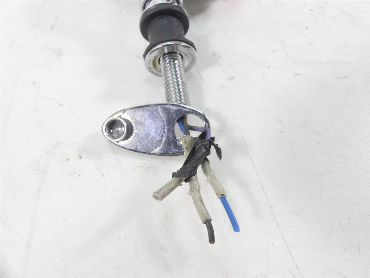 2013 Harley FXDWG Dyna Wide Glide Rear Chrome Blinker Turn Signal 68461-09 {{ shop.shopifyCountryName }} - Mototech271