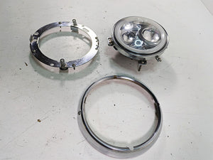 2008 Harley FLHTCU Electra Glide Headlight Head Light Halo Lamp - Read