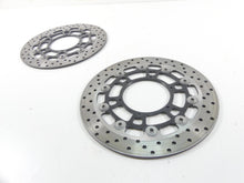 Load image into Gallery viewer, 2017 BMW F800GS K72 Front Brake Disc Rotor Set 300Mm 34117713131
