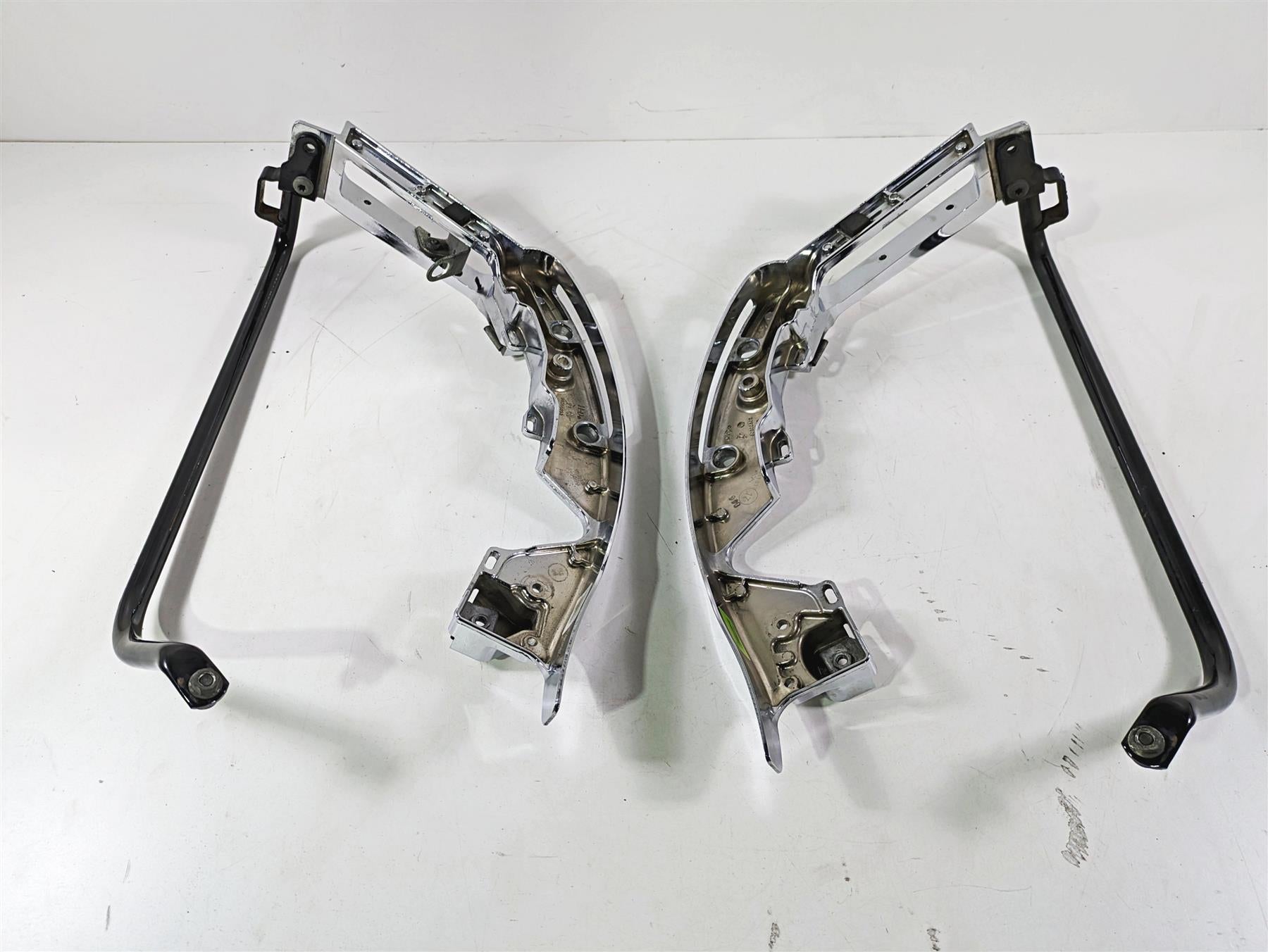 2017 Harley Touring FLTRXS Road Glide L+R Chrome Saddlebag Holder Mount 90200499 {{ shop.shopifyCountryName }} - Mototech271