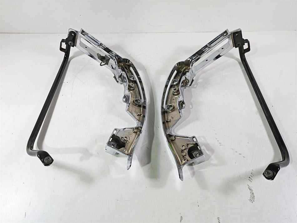 2017 Harley Touring FLTRXS Road Glide L+R Chrome Saddlebag Holder Mount 90200499 {{ shop.shopifyCountryName }} - Mototech271
