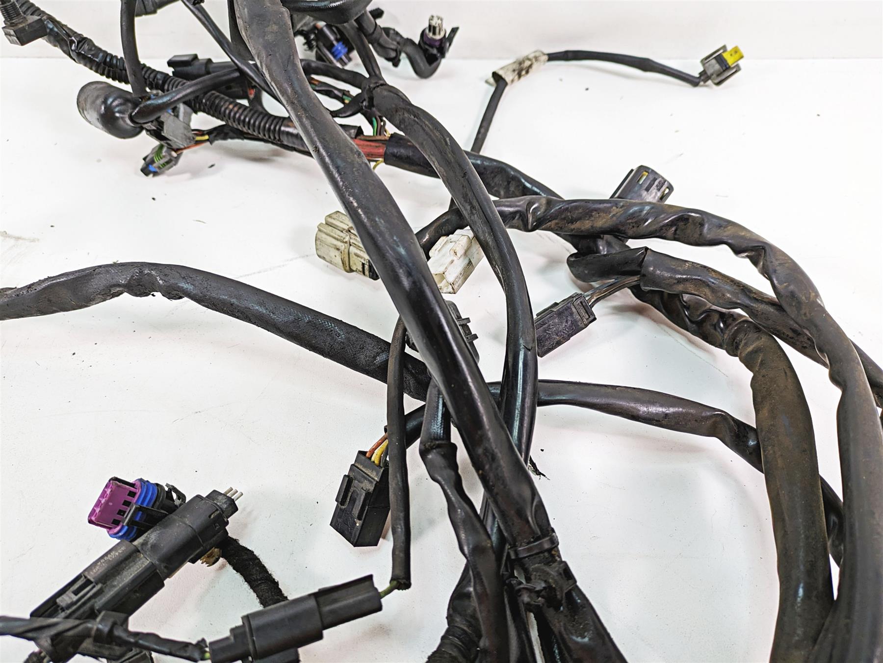 2009 Harley FXDC Dyna Super Glide Custom Wiring Harness Loom 69603-08A {{ shop.shopifyCountryName }} - Mototech271