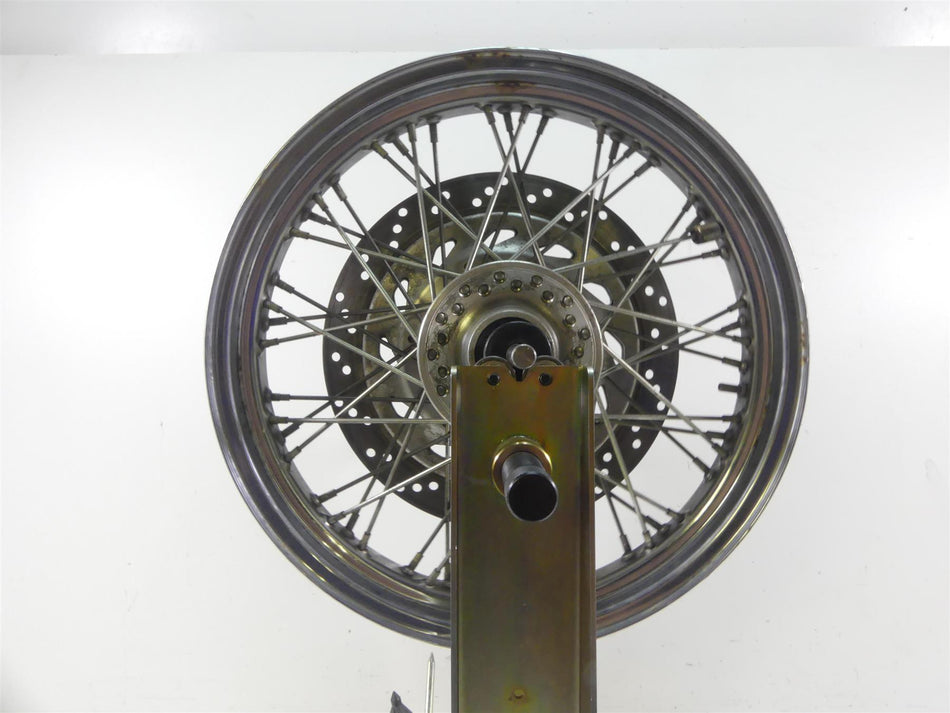 2003 Honda VTX1300 S Straight Spoke Front Wheel Rim 17x3 44650-MEA-671 {{ shop.shopifyCountryName }} - Mototech271