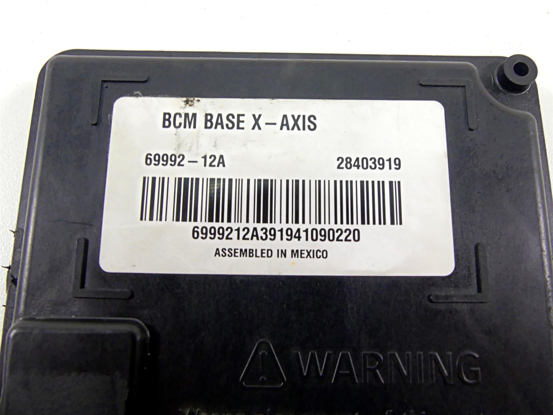 2014 Harley FXDL Dyna Low Rider Bcm Base X-Axis Body Control Module 69992-12A {{ shop.shopifyCountryName }} - Mototech271