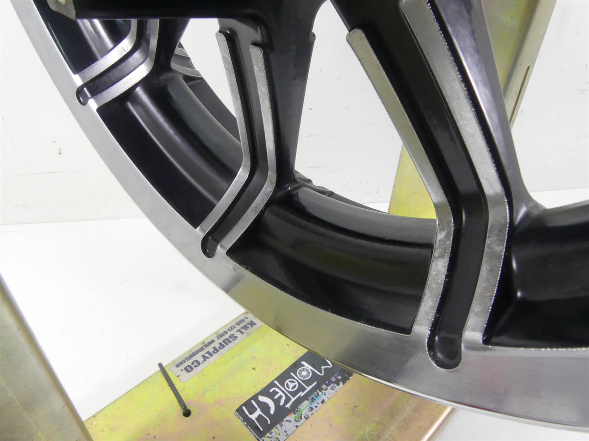 2014 Harley Touring FLHTK Electra Glide Front Impeller Wheel Rim 17x3 43300386 {{ shop.shopifyCountryName }} - Mototech271