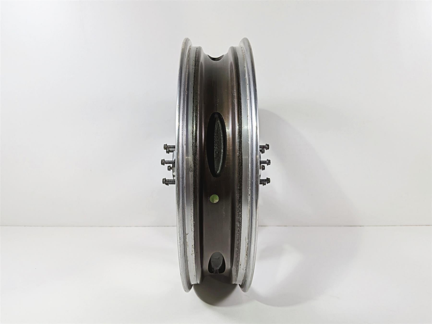 2013 Victory Vision Tour Straight Black Front Wheel Rim 18x3.5 1521383 {{ shop.shopifyCountryName }} - Mototech271