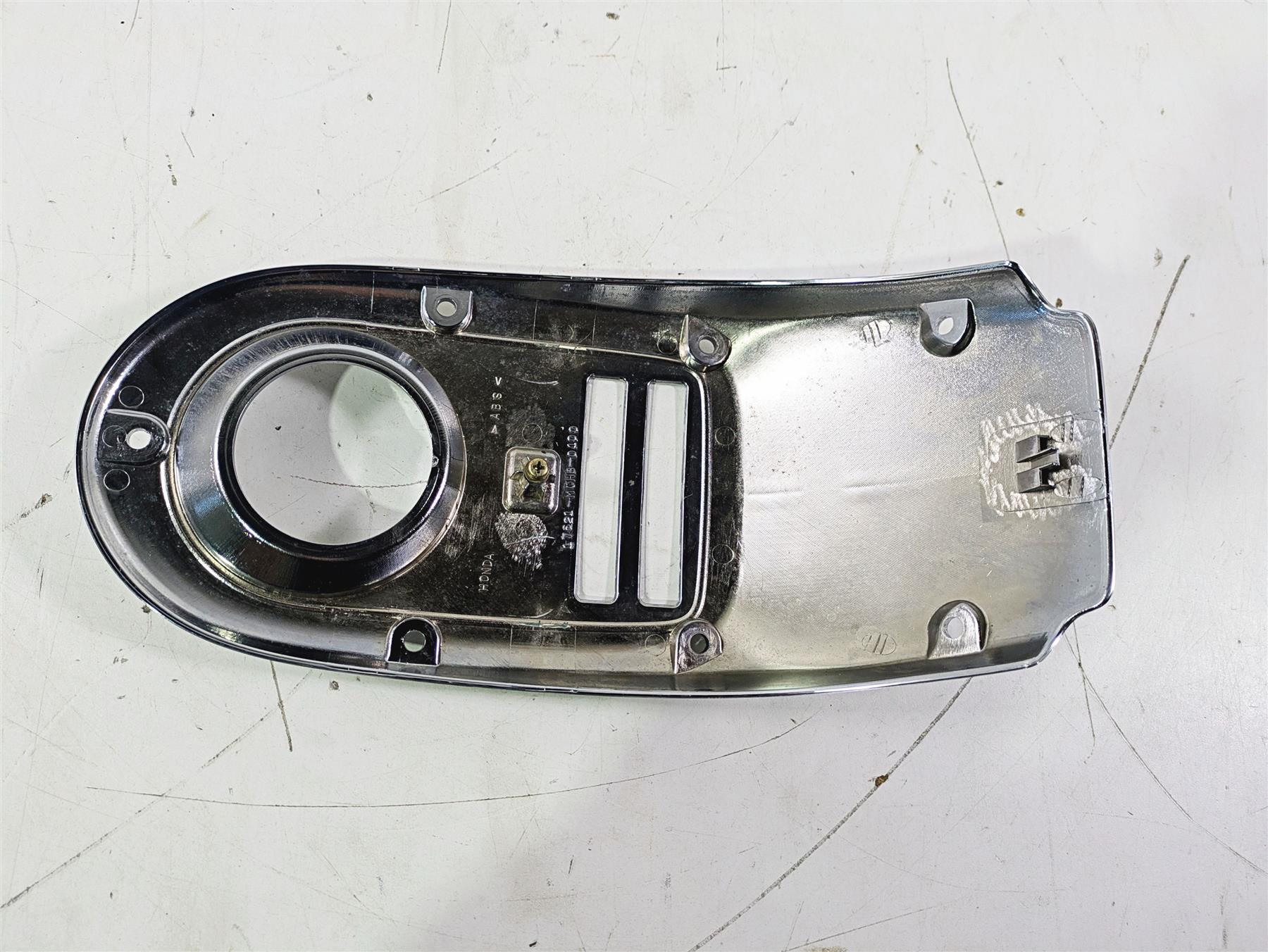 2002 Honda V-Twin VTX1800 C Fuel Tank Dash Chrome Cover Panel 17621-MCH-000 {{ shop.shopifyCountryName }} - Mototech271