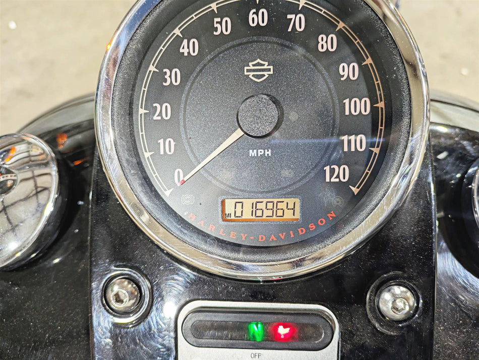 2014 Harley FXDF Dyna Fat Bob Speedometer Gauge Instrument 16K 67096-12 {{ shop.shopifyCountryName }} - Mototech271