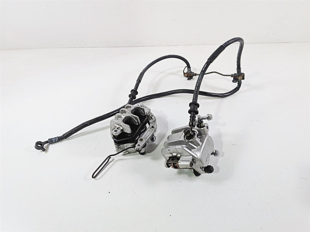 1997 Honda GL1500 CA Valkyrie Nissin Front Brake Caliper Set 45150-MZ0-006-Mototech271