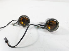 Load image into Gallery viewer, 2009 Harley Dyna FXDFSE CVO Fat Bob Rear Smoked Blinker Turn Signal Set 69196-03
