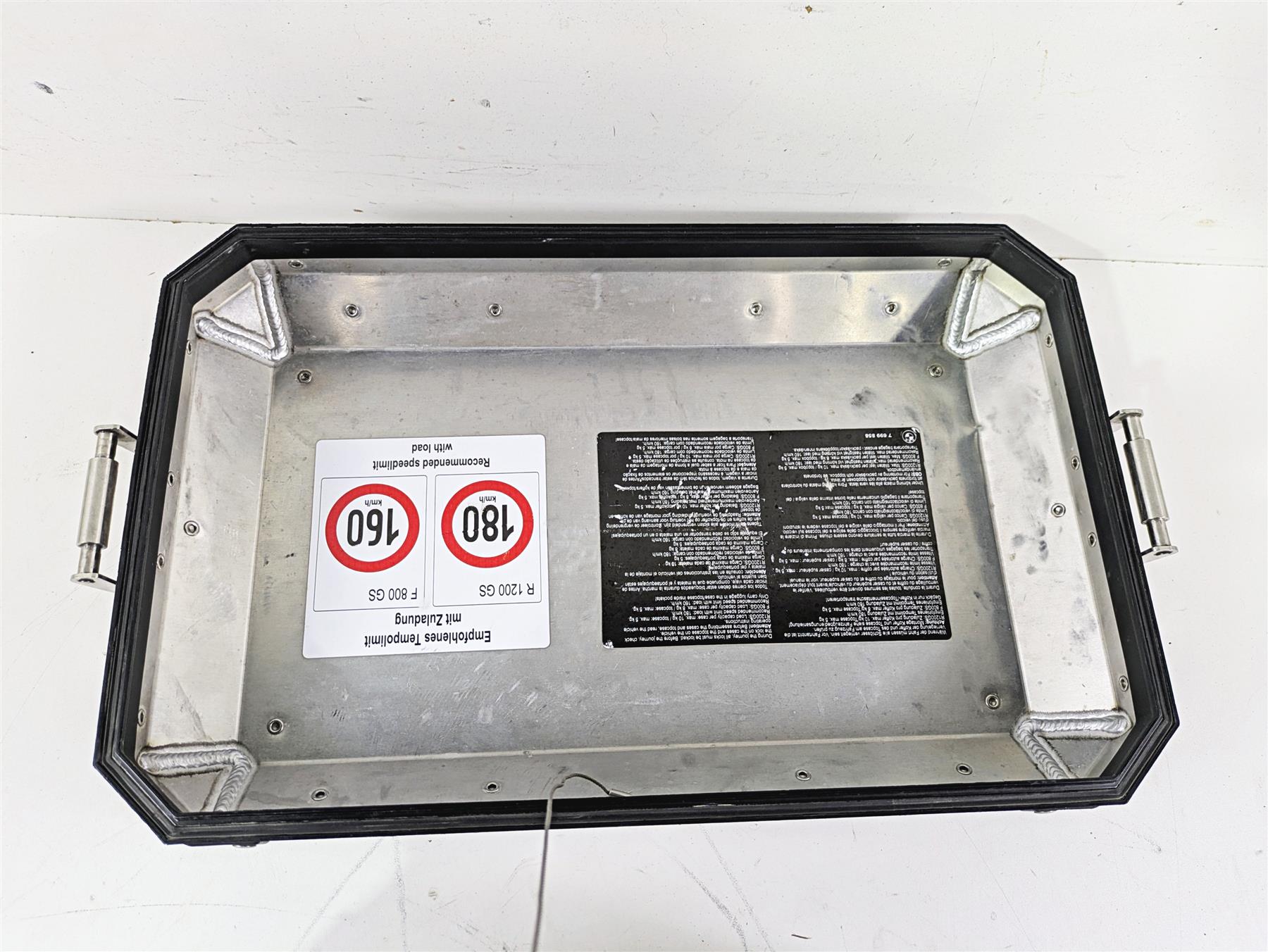 2015 BMW R1200 GS Adv K51 Left Aluminum Saddlebag Case 77411539693 {{ shop.shopifyCountryName }} - Mototech271