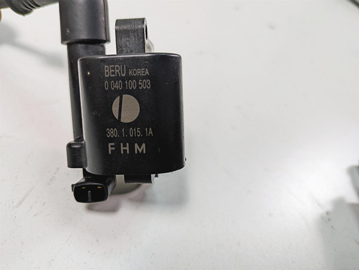 2011 Ducati Hypermotard 1100 Evo SP Beru Ignition Coil Wires Plugs Set 38010151A {{ shop.shopifyCountryName }} - Mototech271