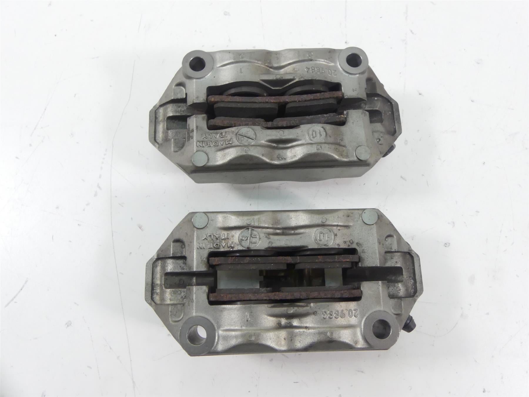 2011 Ducati Hypermotard 1100 SP Front Brembo Brake Calipers 61040901A 61040911A {{ shop.shopifyCountryName }} - Mototech271