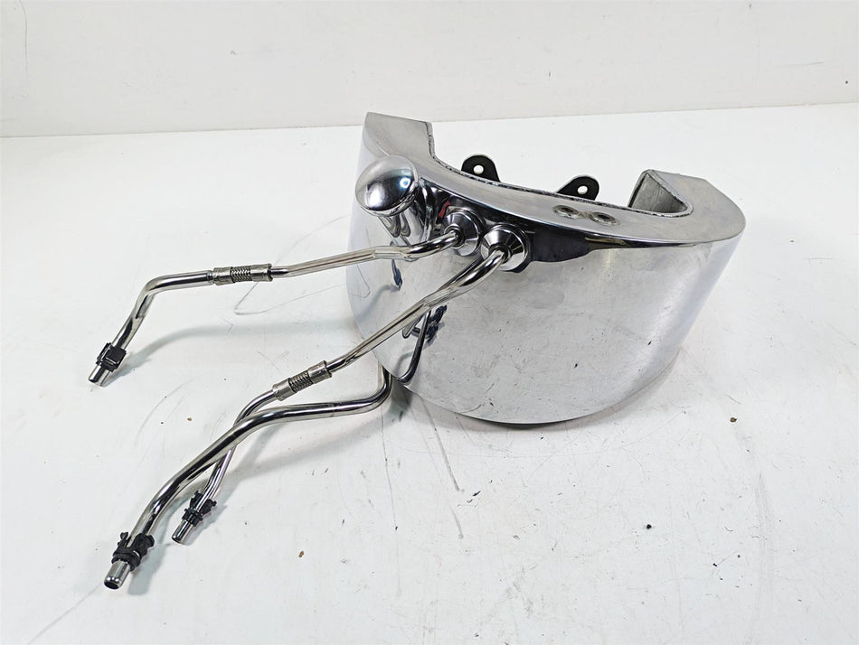 2000 Harley FXSTS Softail Springer Chrome Oil Tank Reservoir 62498-01A {{ shop.shopifyCountryName }} - Mototech271