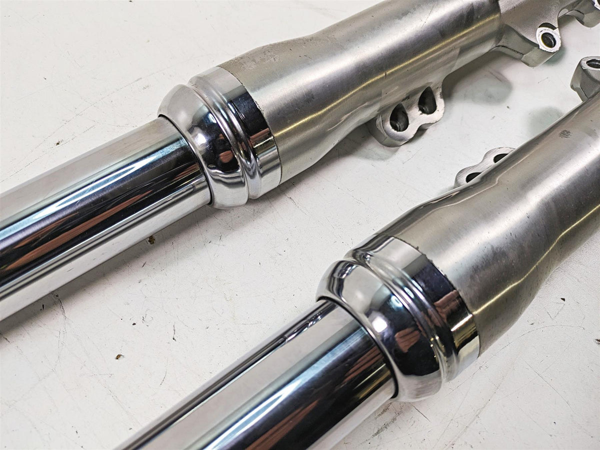 2015 Harley FXDL Dyna Low Rider Dual Brake Showa Front Fork Legs 49mm 45400052 {{ shop.shopifyCountryName }} - Mototech271