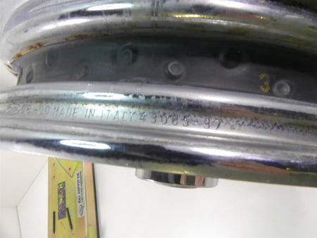 2001 Harley Touring FLHRCI Road King Straight Front Wheel Rim 16x3 43085-97 {{ shop.shopifyCountryName }} - Mototech271