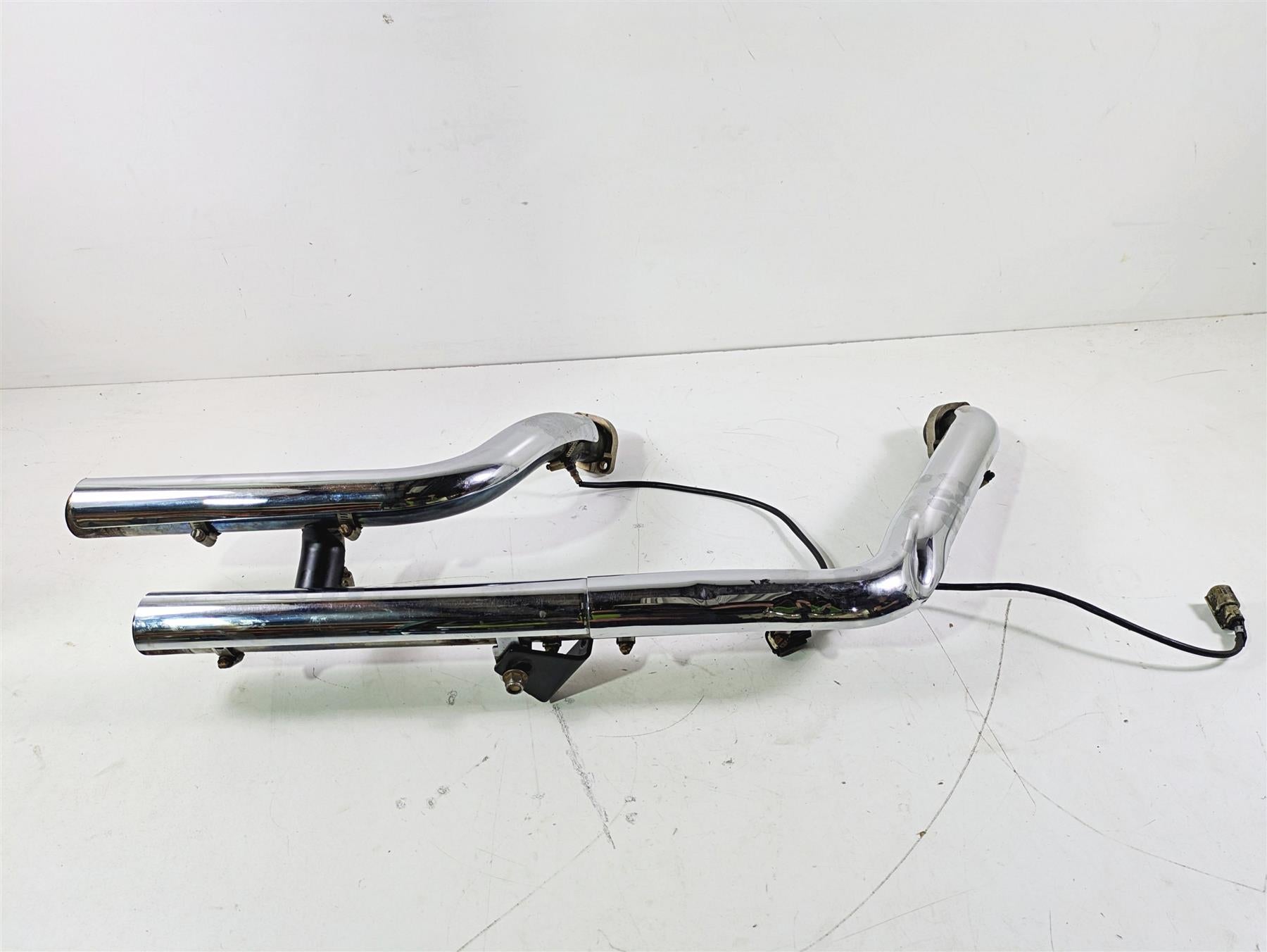 2017 Harley FLS Softail Slim Stock Header Manifold Heat Shield Set Read 65600196 {{ shop.shopifyCountryName }} - Mototech271