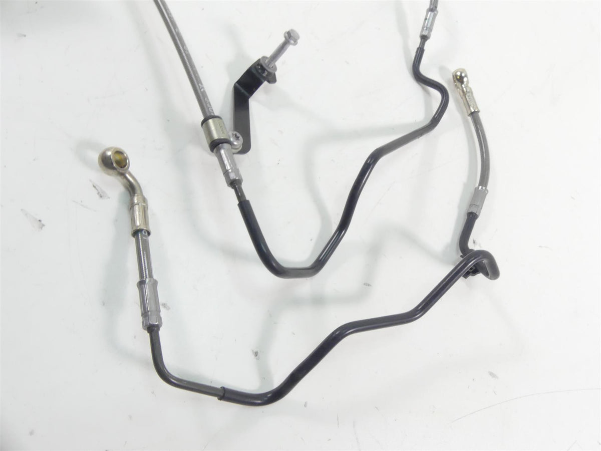 2018 Triumph Street Triple 765RS Rear Abs Brake Line Hose Set T2022816 T2022815 {{ shop.shopifyCountryName }} - Mototech271