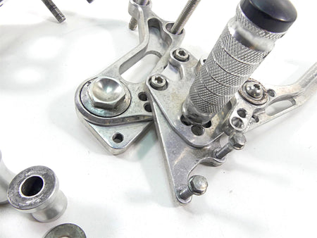2012 Ducati Monster 1100 EVO Aluminum Left Right Rearset Footpeg Shifter Set {{ shop.shopifyCountryName }} - Mototech271